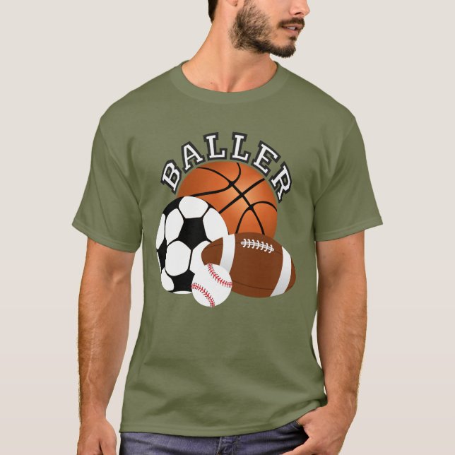 Camiseta Ventilador deportivo de Baller (Anverso)