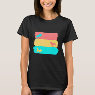 Camiseta Ventilador ecuestre Retro Horse Lover