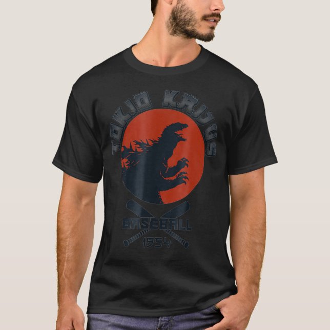 Camiseta Ventilador Kaijus del equipo japonés de béisbol Re (Anverso)