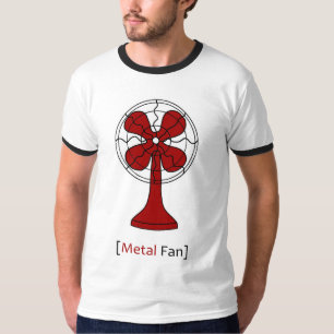 Camiseta Ventilador metalizado