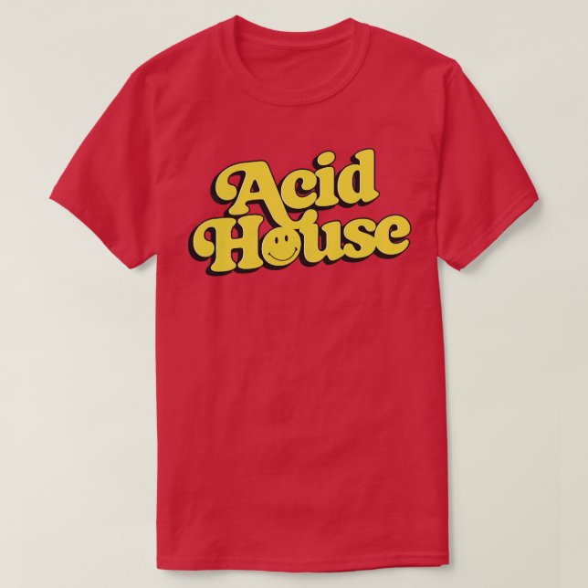 Camiseta Ventilador musical de Acid House 80 (Diseño del anverso)