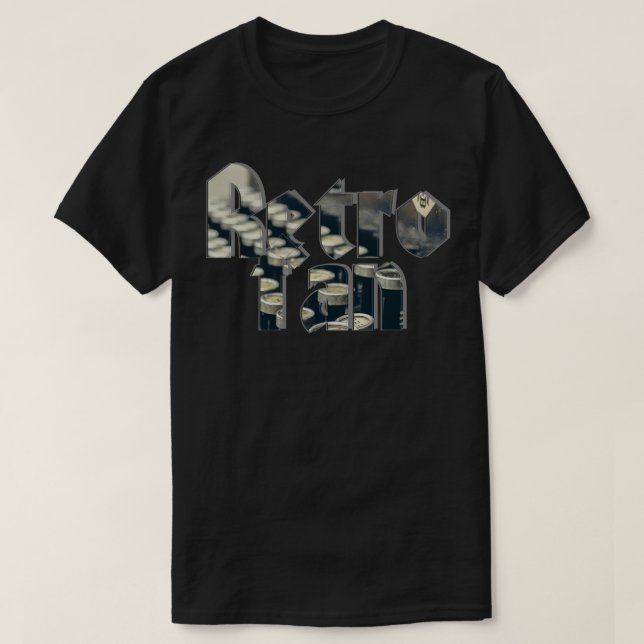 Camiseta Ventilador retro (Diseño del anverso)