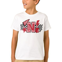 Ventilador rojo N de fútbol