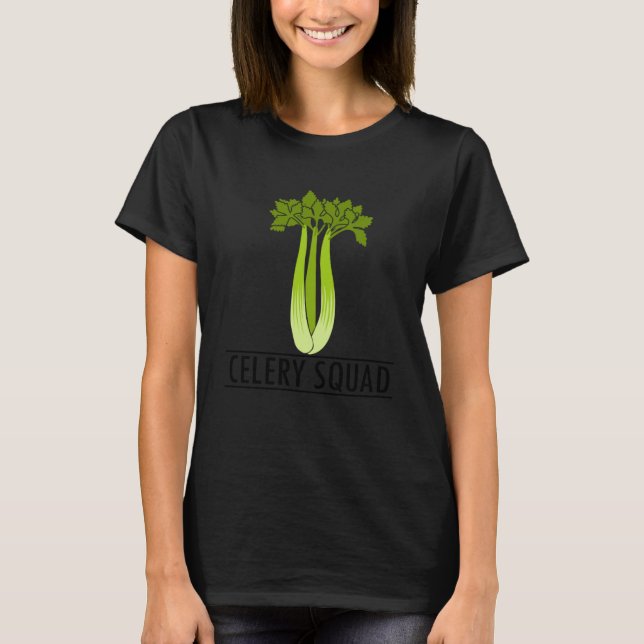 Camiseta Ventilador Vegetable de la Escuadrón de Celería Le (Anverso)