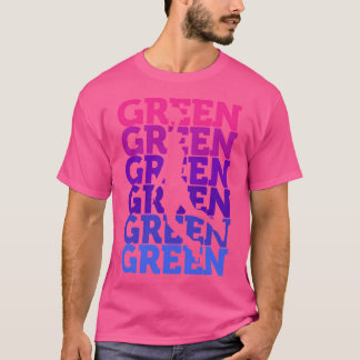 Camiseta Ventilador Verde Baloncesto Ball de Encanto Alarma
