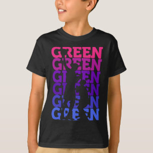 Camiseta Ventilador Verde Baloncesto Ball de Encanto Alarma