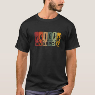 Camiseta Ventilador Vintage del jugador de waterpolo