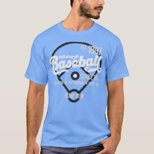 Camiseta Ventilador Vintage Pittsburgh Béisbol Est 1887