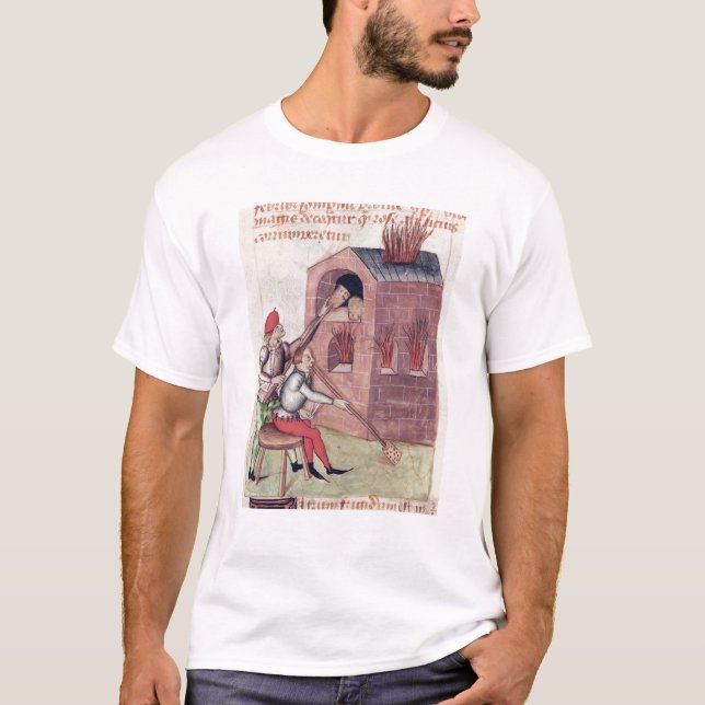 Camiseta Ventiladores de cristal, de 'Tractatus de Herbis (Anverso)