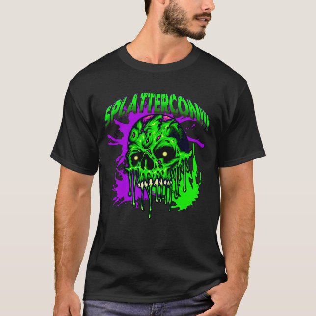 Camiseta Ventiladores de Dresden SplatterCon (Anverso)