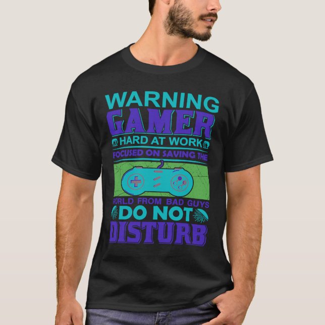 Camiseta Ventiladores de videojuegos de consola de videojue (Anverso)