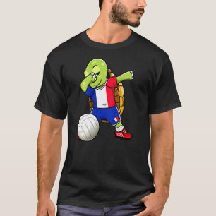 Camiseta Ventiladores de voleibol de Francia de tortuga Dab
