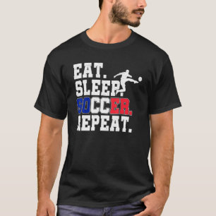 Camiseta Ventiladores gráficos de fútbol de repetición de f