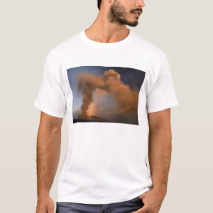Camiseta ventisquero de la cima del Mt. Etna, Sicilia, Ital