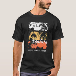 Camiseta Ventura Beach California Surf Cali Surfing 70