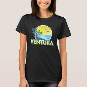 Camiseta Ventura Beach California Surfing 70