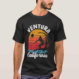Camiseta Ventura Beach Surfing California Summer Surf Vinta