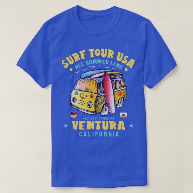 Camiseta Ventura California (Diseño del anverso)