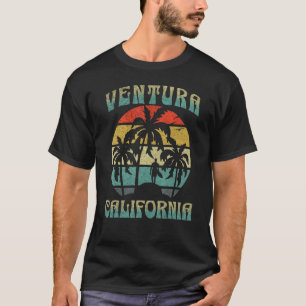 Camiseta Ventura California Beach Surf Summer Vacation Vint