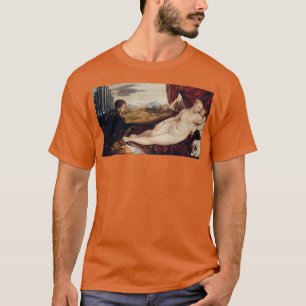 Camiseta Venus con el jugador de órganos de Tiziano