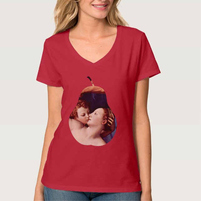 Camiseta Venus Cupid Folly and Time de Bronzino Woman Tee (Anverso)