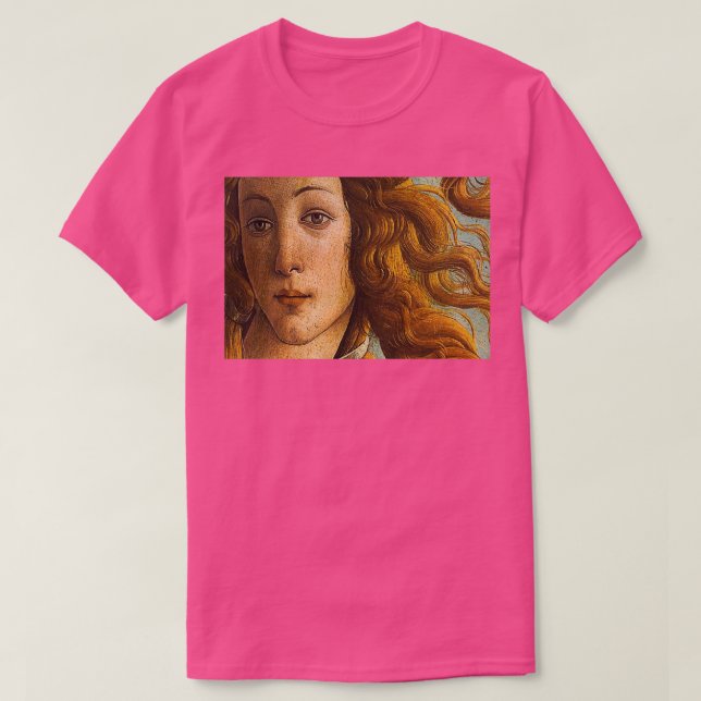 Camiseta Venus de Botticelli 2 (Diseño del anverso)