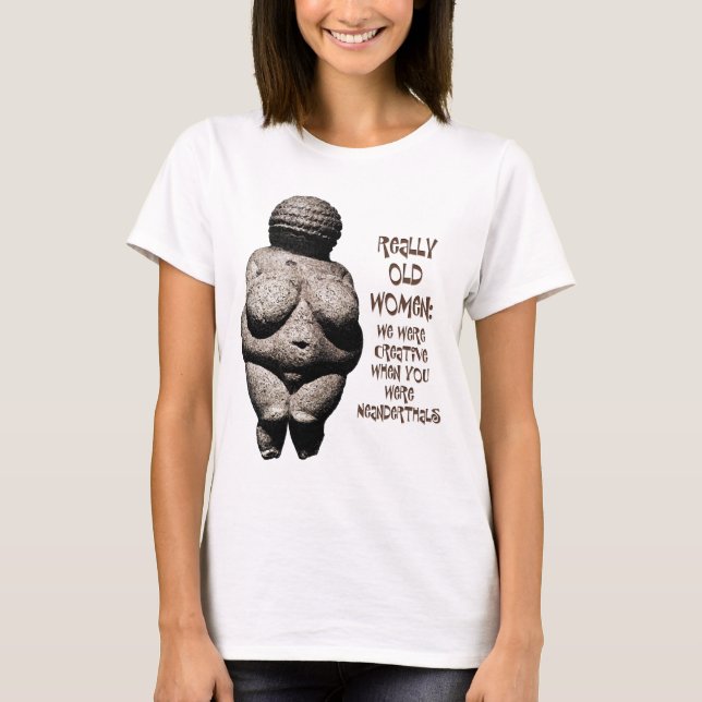 Camiseta Venus de Willendorf (Anverso)