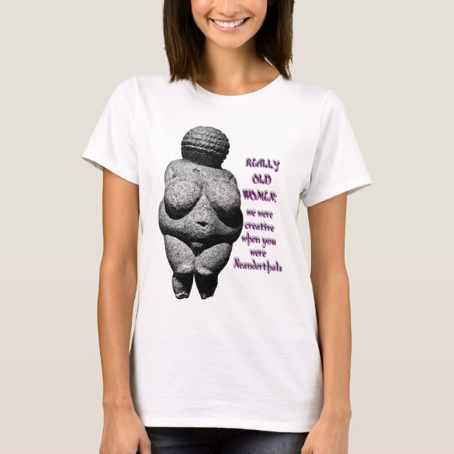 Camiseta Venus de Willendorf (Anverso)