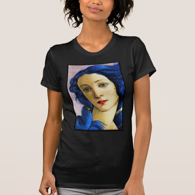 Camiseta Venus en azul (Anverso)