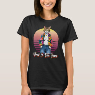 CAMISETA VENUS EN JEANS AZULES