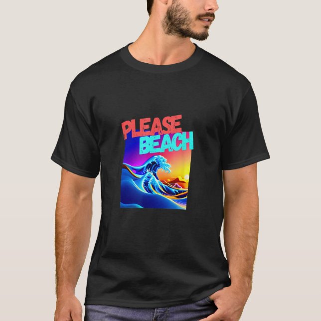 Camiseta Venus en Please Beach (Anverso)