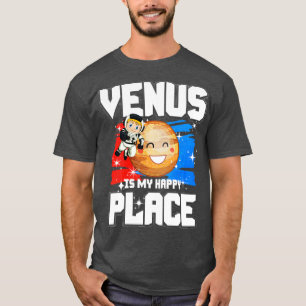 Camiseta Venus Es Mi Lugar Feliz