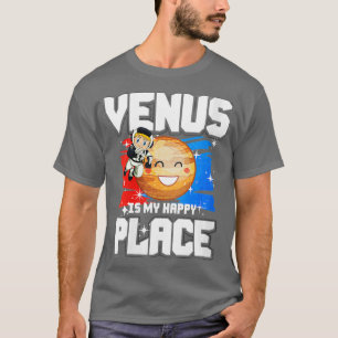 Camiseta Venus es mi lugar feliz VNeck