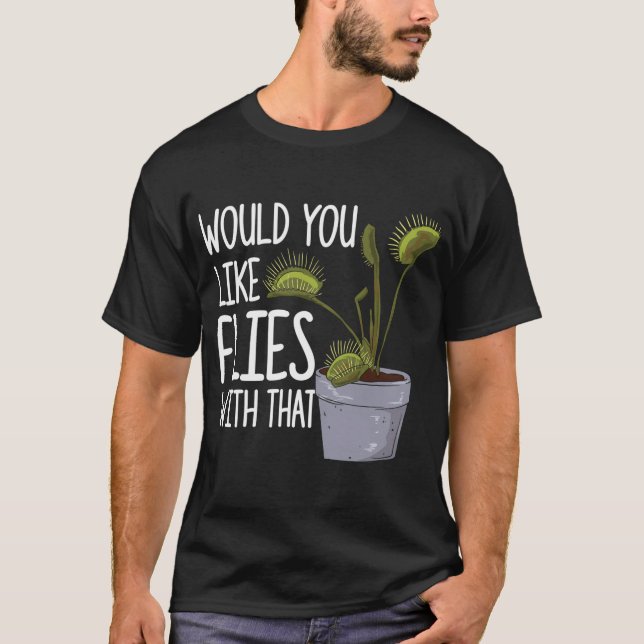 Camiseta Venus Fly Trap (Anverso)