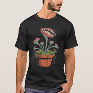 Camiseta Venus Fly Trap Carnivorous Monster Plants Art