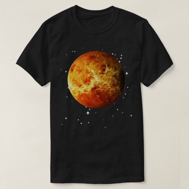 Camiseta Venus Planet Solar System Astronomer Spa (Diseño del anverso)