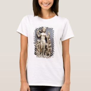 Camiseta Venus with putti, a triton and a dolphin, Roman, 4