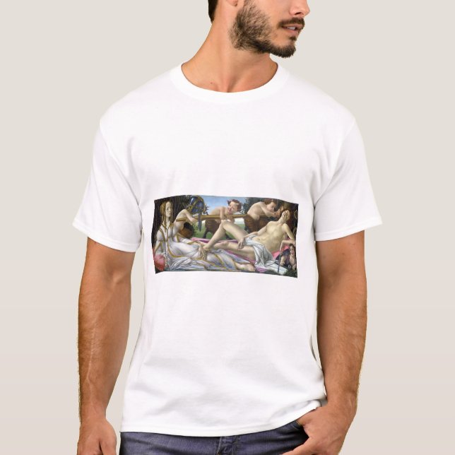 Camiseta Venus y Marte de Sandro Botticelli (Anverso)