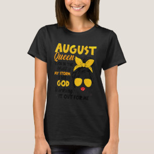 Camiseta Veo a Dios Agosto Día de la Madre Cristiana