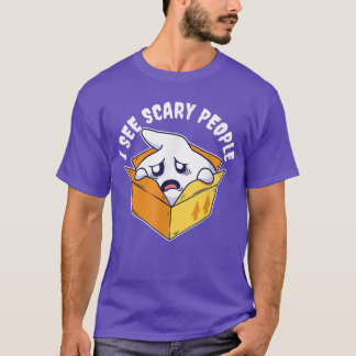 Camiseta Veo A Gente Asustada Acosada Famosa Halloween 4879