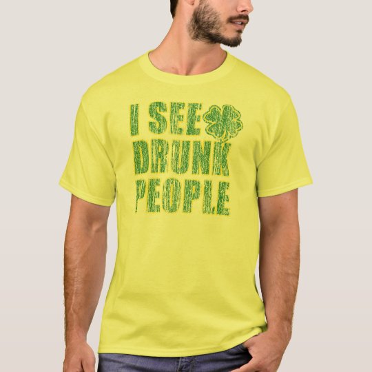 Camiseta Veo a gente borracha