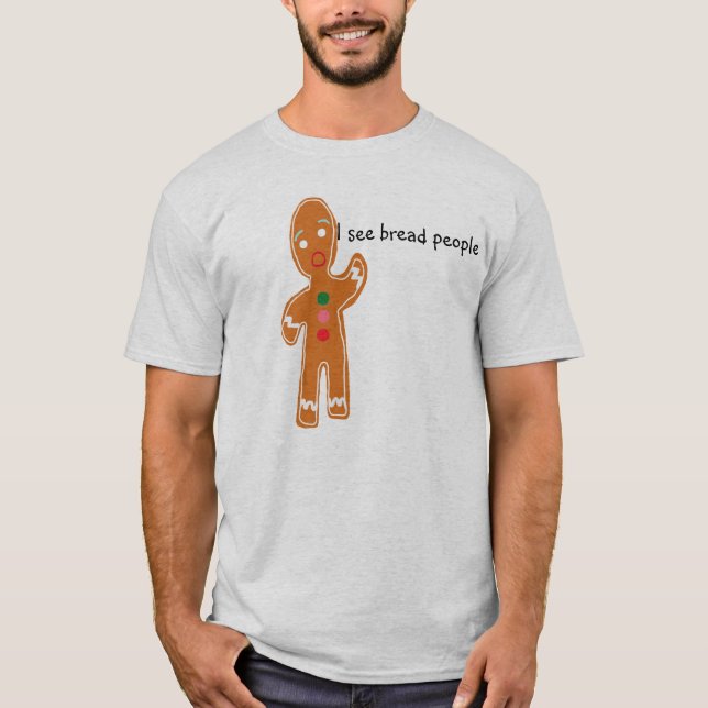 Camiseta Veo a gente del pan (Anverso)