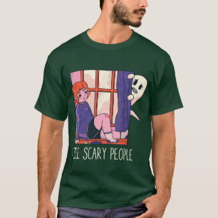 Camiseta Veo A La Gente Asustada Trato Famoso Fantasma Hall