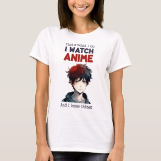 Camiseta veo anime
