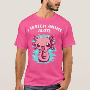 Camiseta Veo Anime Alotl Axolotl Manga Salamander
