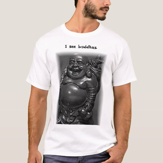 Camiseta Veo buddhas (Anverso)