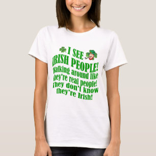Camiseta Veo irlandeses
