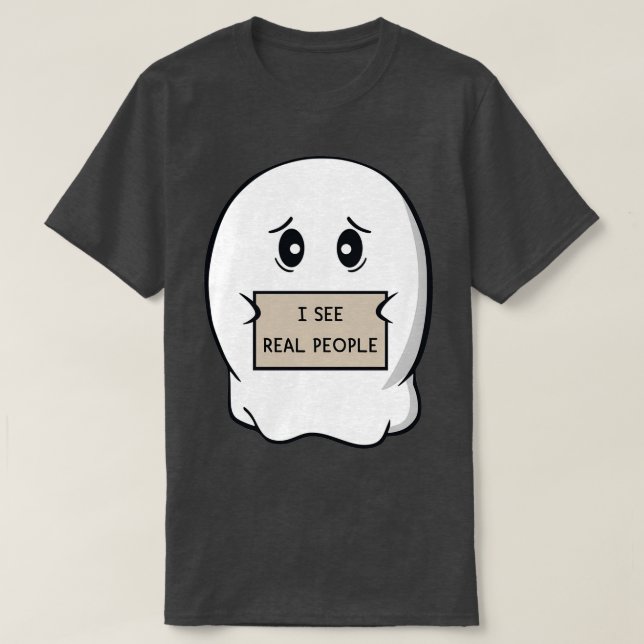 Camiseta Veo Personas Reales (Diseño del anverso)