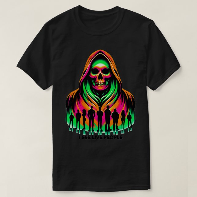Camiseta Veo personas vivas (Diseño del anverso)