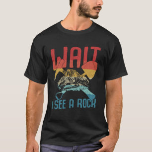 Camiseta Veo Un Geólogo Geológico De Rock Coleccionador De